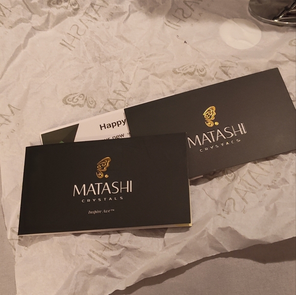 NWT!! Matashi Crystal Sailboat Clock - Picture 8 of 13